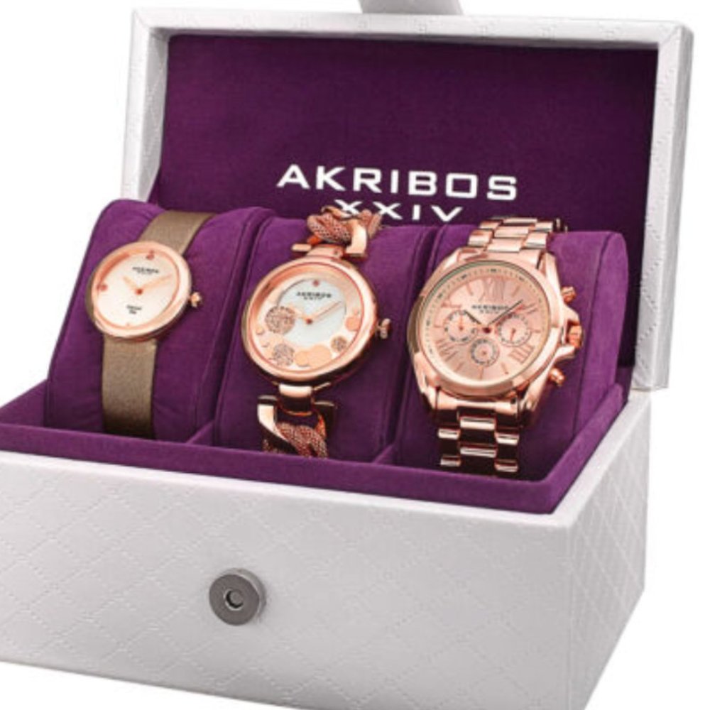 Flash Sale! Akribos XXIV Women’s Watch Set
